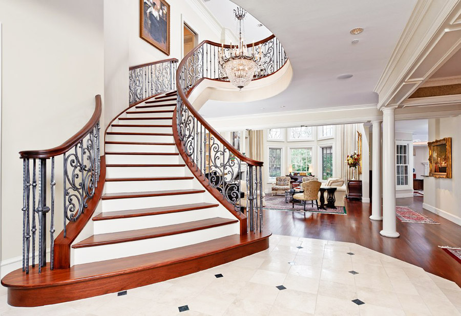 Красивые Лестницы В Доме Фото