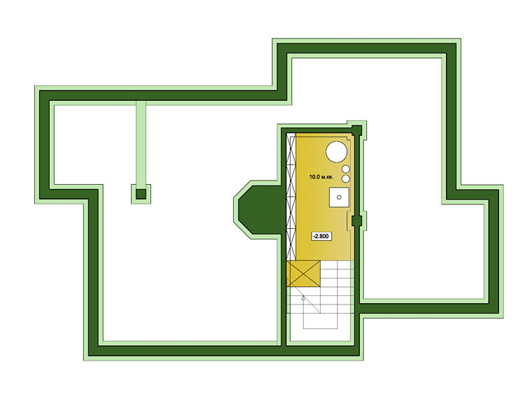 Архитектурный проект дома 180 кв.м: планы этажей