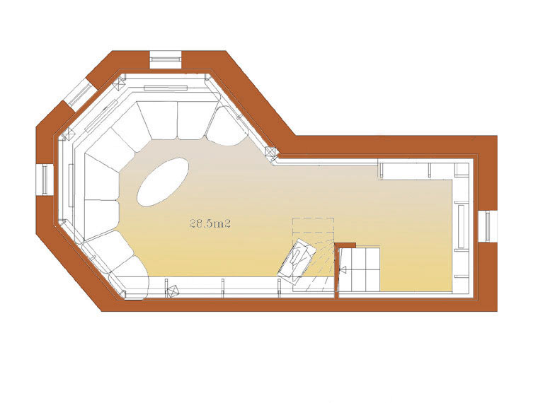 Архитектурный проект дома 150 кв.м: планы этажей