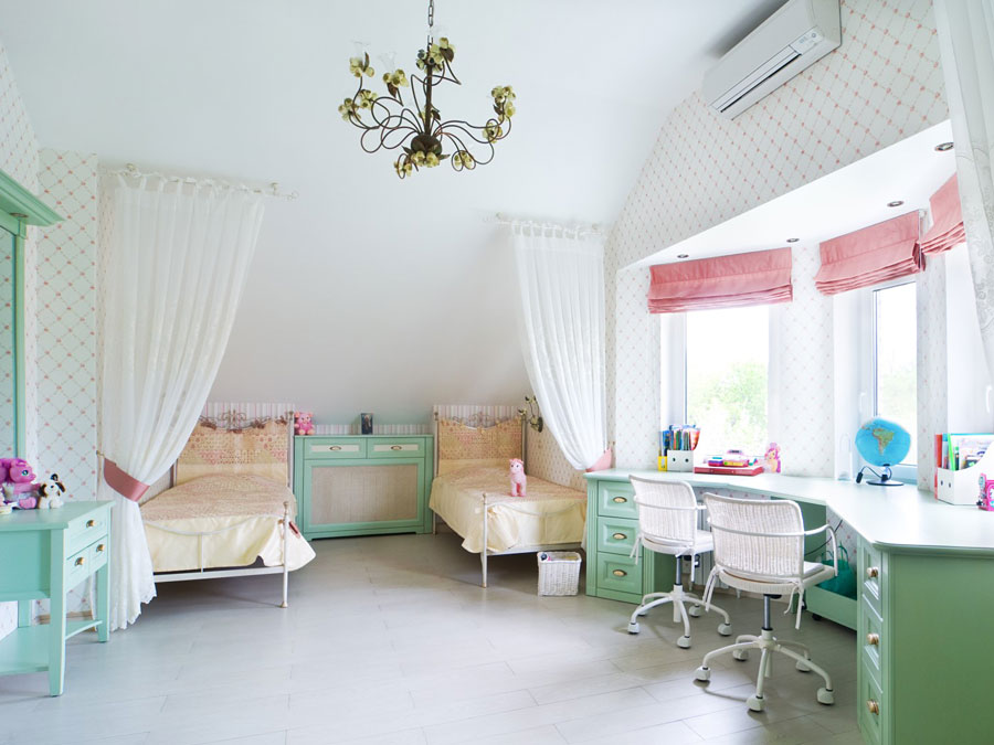 Детская комната для двоих детей (фото, примеры, наши работы) - Арт Проект г. Москва