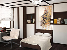 Дизайн интерьера комнаты для подростка в квартире 78,5 кв.м