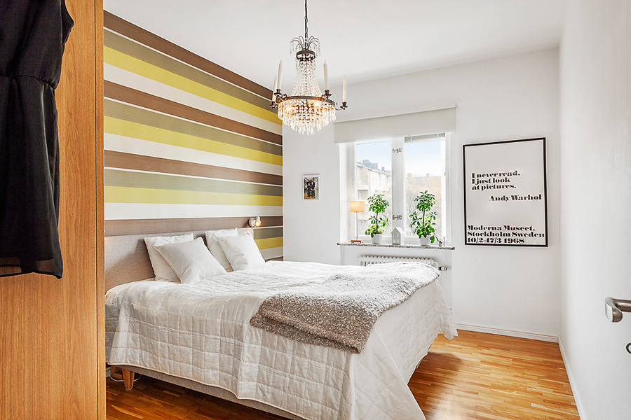 Дизайн интерьера трехкомнатной квартиры: оформляем спальню
