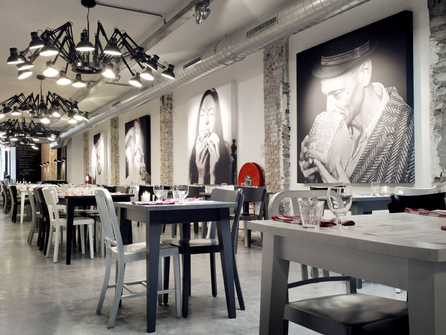 Дизайн интерьера ресторана в стиле поп-арт