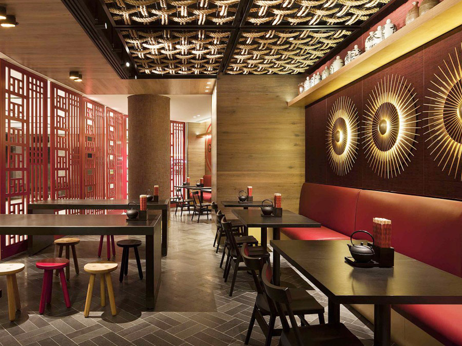 Дизайн интерьера ресторана в японском стиле