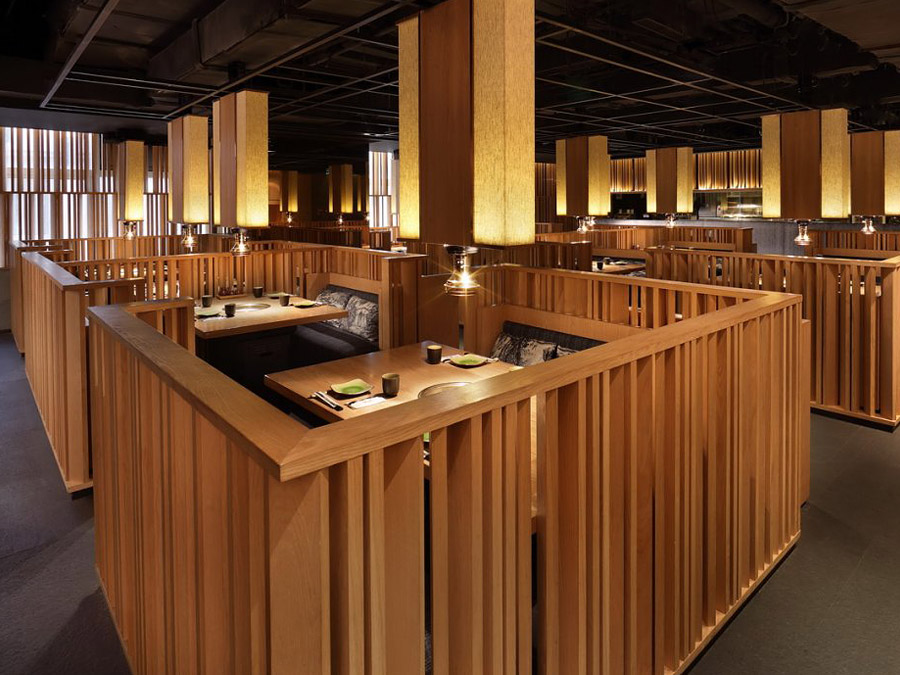 Дизайн интерьера ресторана в эко-стиле