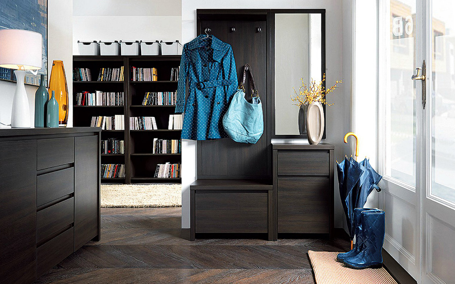 Прихожая однокомнатной квартиры Дизайн интерьера однокомнатной квартиры: идеи для прихожей