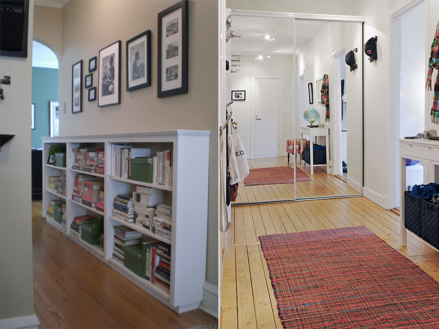 Рациональная прихожая в однокомнатной квартире Дизайн интерьера однокомнатной квартиры: использование прихожей по максимуму