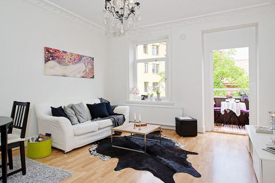 Обустраиваем балкон в однокомнатной квартире Дизайн интерьера однокомнатной квартиры: балкон для гостей