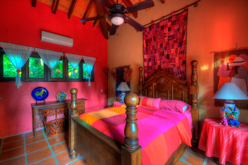 Мексиканский стиль в интерьере спальни
